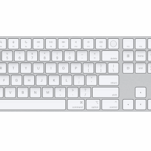 Magic Keyboard with Touch ID and Numeric Keypad for Mac models with Apple silicon (USB-C) - US English - White Keys